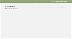 Desktop Screenshot of gioiettakuo.com